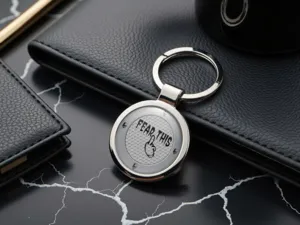 Custom Pet Made Keyring Tag Metallic Pro Force